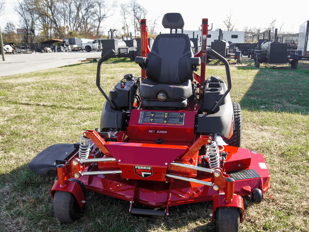 Ferris 72" ISX3300 (5902032) 38.5HP Kawasaki Zero Turn Mower Front View