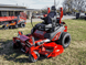 Ferris 72" ISX3300 (5902032) 38.5HP Kawasaki Zero Turn Mower Front View