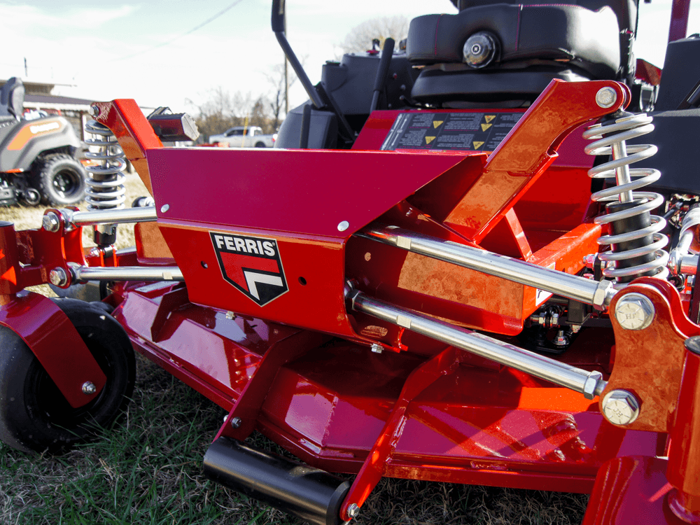 Ferris 72" ISX3300 (5902032) 38.5HP Kawasaki Zero Turn Mower Front View