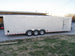 8.5 x 32 Silver Flat Nose Enclosed Trailer with (3) 7K Axles