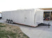 8.5 x 32 Silver Flat Nose Enclosed Trailer with (3) 7K Axles