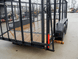 6.4x14 Dovetail Utility Trailer with 4ft Rails (2) 3500lb Axles - SLE Equipment - 13