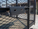6.4x14 - 6ft Mesh Side Tandem Dovetail Utility Trailer Front