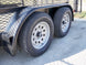 6.4x14 - 6ft Mesh Side Tandem Dovetail Utility Trailer Front