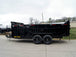 7x16 Telescopic Dump Trailer with 3ft Sides (2) 7K Axles