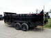 7x16 Telescopic Dump Trailer with 3ft Sides (2) 7K Axles