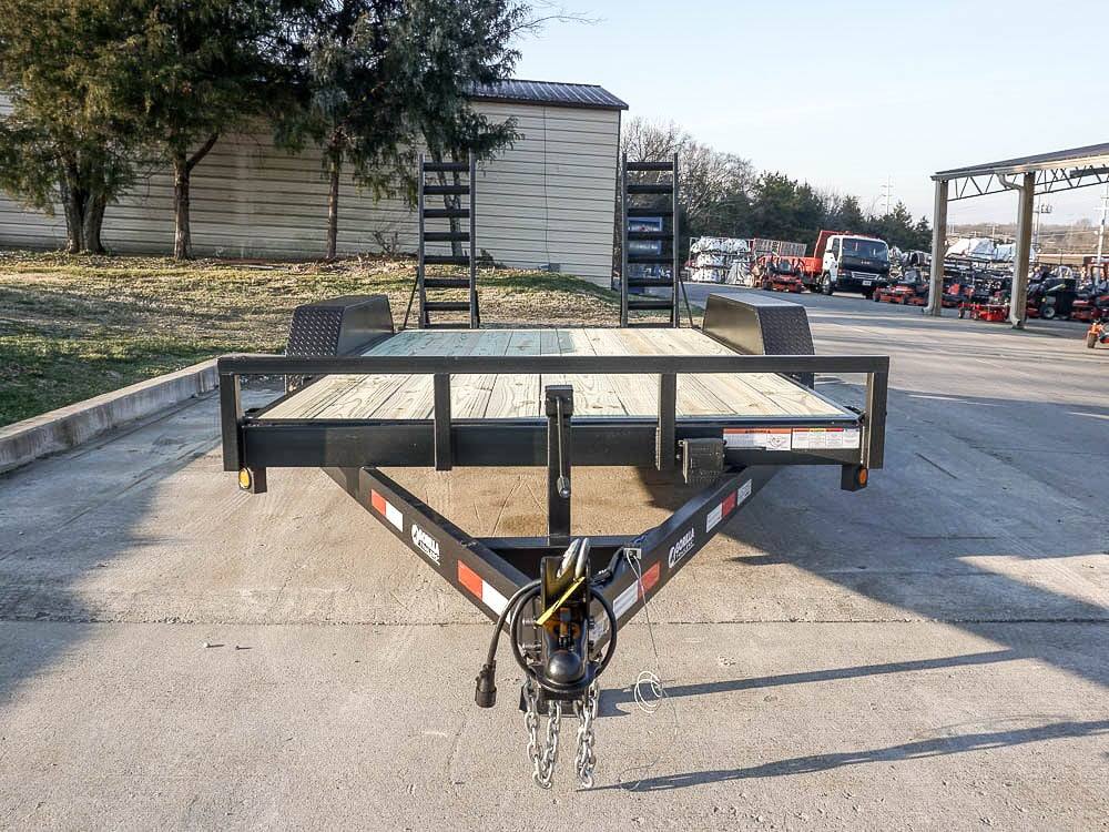 7x14 Equipment Trailer Dovetail 5' Ramps