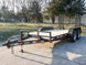 7x14 Equipment Trailer Dovetail 5' Ramps