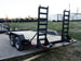 7x14 IBeam Equipment Trailer (2) 5200lb Axles with Stand-Up Ramps