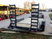 7x14 IBeam Equipment Trailer (2) 5200lb Axles with Stand-Up Ramps