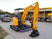 Kato 35V-5 Mini Excavator 8100lbs 23HP Yanmar Diesel