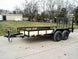 6.4x14 Straight Deck Off Road ATV/UTV Utility Trailer (2) 3,500lb Axles - SLE Equipment - 1