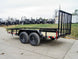 6.4x14 Straight Deck Off Road ATV/UTV Utility Trailer (2) 3,500lb Axles - SLE Equipment - 4