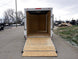 6x12 V - Nose Enclosed Trailer with Ramp and Side Door (1) 3,500lb Axle - SLE Equipment - 16