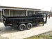 7x16 Gooseneck Telescopic Dump Trailer with 2ft Sides (2) 7K Axles