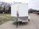 7x12 V - Nose Enclosed Trailer 3,500lb Axle with Ramp and Brakes - SLE Equipment - 2