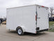 7x12 V - Nose Enclosed Trailer 3,500lb Axle with Ramp and Brakes - SLE Equipment - 6