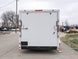 7x12 V - Nose Enclosed Trailer 3,500lb Axle with Ramp and Brakes - SLE Equipment - 5