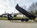 7x16 Gooseneck Telescopic Dump Trailer with 2ft Sides (2) 7K Axles