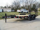 7x14 IBeam Equipment Trailer (2) 7K Axles with Stand - Up Ramps - SLE Equipment - 3