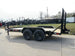 7x14 IBeam Equipment Trailer (2) 7K Axles with Stand-Up Ramps