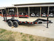 7x14 IBeam Equipment Trailer (2) 7K Axles with Stand - Up Ramps - SLE Equipment - 9