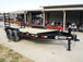 7x14 IBeam Equipment Trailer (2) 7K Axles with Stand-Up Ramps