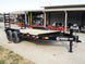 7x14 IBeam Equipment Trailer (2) 7K Axles with Stand - Up Ramps - SLE Equipment - 1