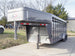 20ft Charcoal Gooseneck Livestock Cattle Trailer (2) 7K Axles