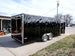 Enclosed Trailer 8.5'x24' Black Front Side Angled