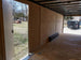 Enclosed Trailer 8.5'x24' Black Front Side Angled