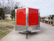 Enclosed Trailer 8.5'x22' Red & Black - Car Hauler Storage - SLE Equipment - 1
