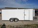 Enclosed Trailer 8.5' x 20' White - Cargo Hauler Car Motorcycle Storage - SLE Equipment - 4