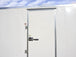 Enclosed Trailer 8.5' x 20' White Side Angled View