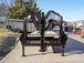 8.5x30 IBeam Gooseneck Deckover Trailer (2) 7K Axles Stand-Up Ramps