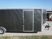 Enclosed Trailer 8.5x24 Charcoal Gray- Mower Motorcycle Car Hauler