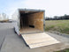 8.5x28 Flat Nose White Enclosed Trailer (2) 5,200lb Axles Cargo Storage - SLE Equipment - 16