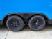 8.5x18 Blue V-Nose Slanted Top Enclosed Trailer with Blackout Package