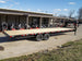 8.5x30 IBeam Gooseneck Straight Deckover Trailer (2) 7K Axles Slide Ramps