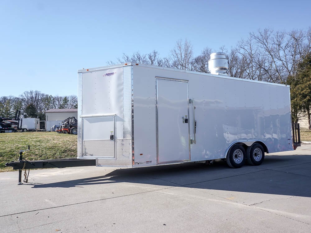 Concession Trailer 8.5x20 -Custom Food Serving