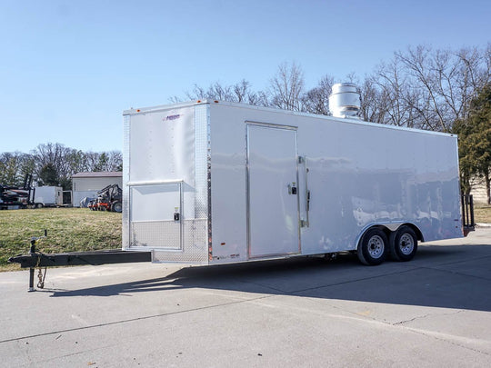 Concession Trailer 8.5x20 -Custom Food Serving