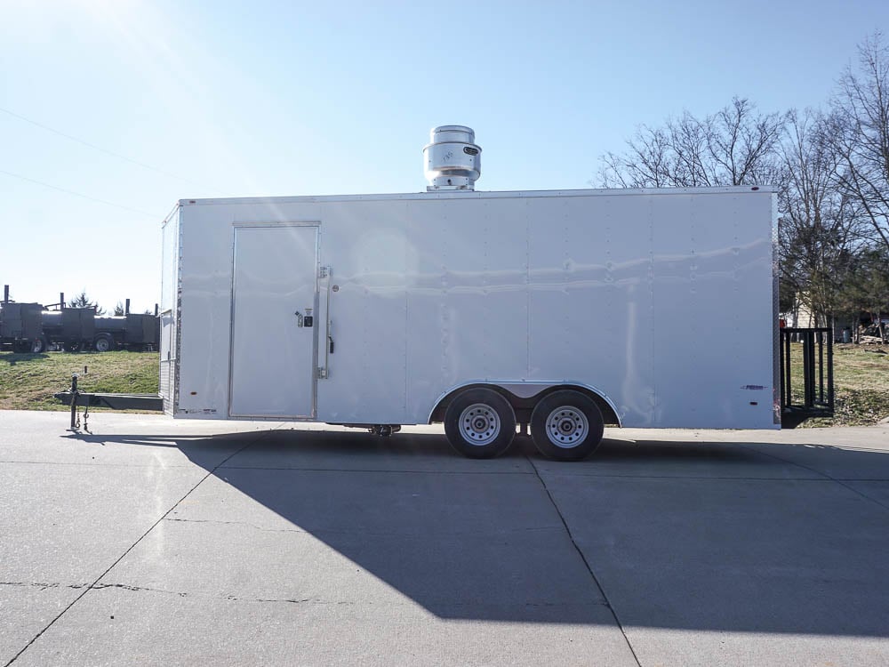 Concession Trailer 8.5x20 -Custom Food Serving