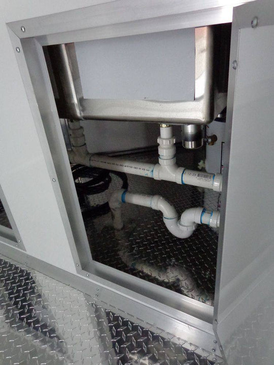 Concession Trailer 8.5'x20' White - Food Event Catering BBQ Smoker - SLE Equipment - 24