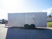 8.5x20 Silver V-Nose Slant Top Enclosed Trailer (2) 3500lb Axles