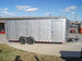 8.5x20 Silver V-Nose Slant Top Enclosed Trailer (2) 3500lb Axles