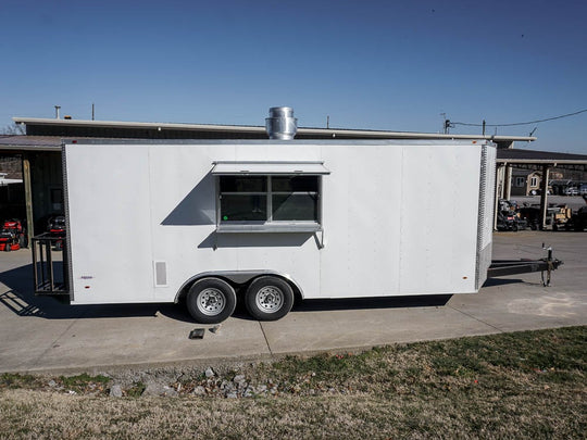 Concession Trailer 8.5x20 -Custom Food Serving