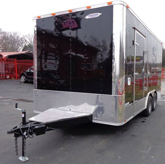 Concession Trailer 8.5'x16' Black - Food Event Catering Vending - SLE Equipment - 3