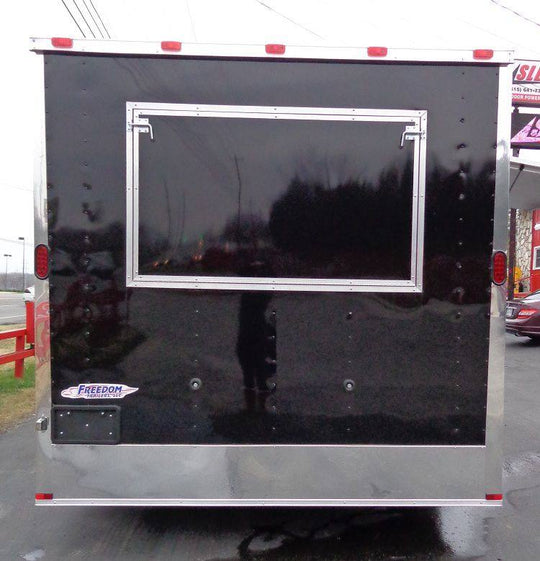Concession Trailer 8.5'x16' Black - Food Event Catering Vending - SLE Equipment - 10