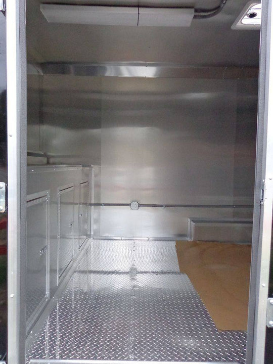 Concession Trailer 8.5'x16' Black - Food Event Catering Vending - SLE Equipment - 15