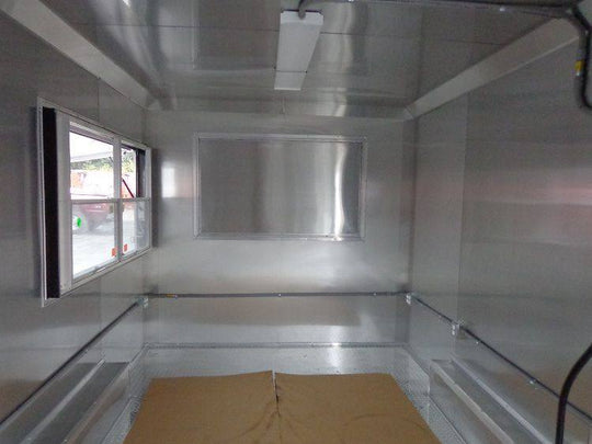 Concession Trailer 8.5'x16' Black - Food Event Catering Vending - SLE Equipment - 20